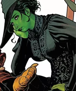 Elphaba Illustration Diamond Painting