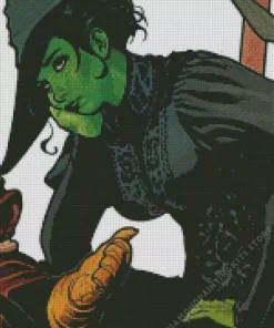Elphaba Illustration Diamond Painting