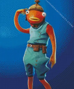 Fortnite Fishy Game Diamond Painting