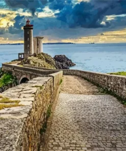 France Lighthouse Diamond Painting