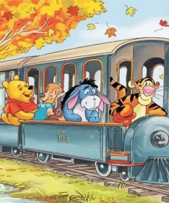 Friends Winnie The Pooh Art Diamond Painting