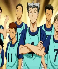 Fukurodani Team Diamond Painting