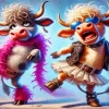 Funny Cool Cows Diamond Painting