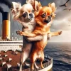 Funny Dog Couple Diamond Painting