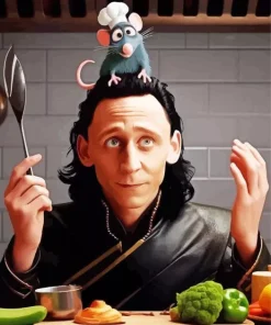 Funny Loki Art Diamond Painting