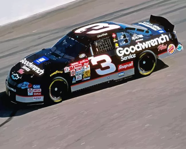goodwrench car Diamond With Numbers Goodwrench Car Diamond Painting
