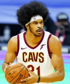 Jarrett Allen Player Diamond Painting
