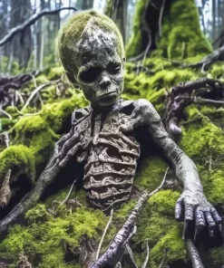 Jungle Skeleton Diamond Painting