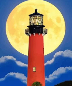 Jupiter Inlet Lighthouse Diamond Painting
