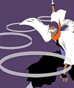 Kaname Tosen Bleach Diamond Painting