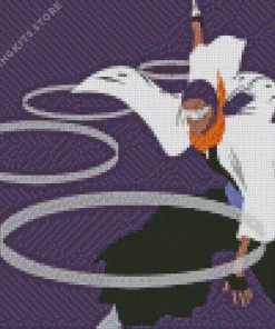 Kaname Tosen Bleach Diamond Painting