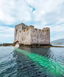 Kisimul Castle Scotland Diamond Painting