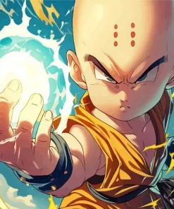 Krillin Dragon Ball Diamond Painting