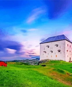 Kristiansten Fortress Diamond Painting