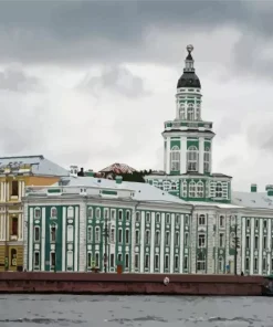 Kunstkamera Museum Building Diamond Painting