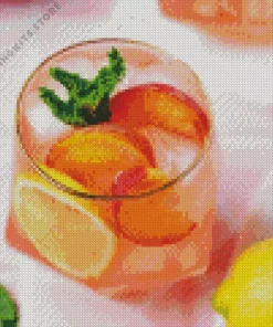 Lemon Peach Diamond Painting