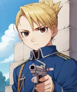 Lieutenant Riza Hawkeye Diamond Painting