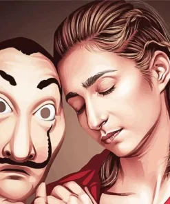 Nairobi La Casa De Papel Movie Diamond Painting