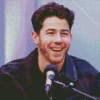 Nick Jonas Smiling Diamond Painting