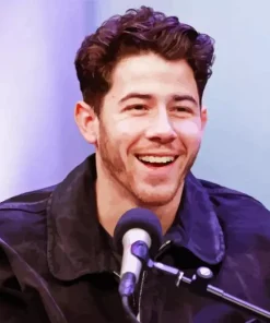 Nick Jonas Smiling Diamond Painting