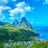 Saint Lucia In The Caribbean Diamond Painting