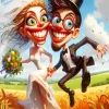 Silly Funny Couple Diamond Painting