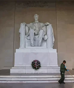 Washington Lincoln Memorial Diamond Painting