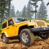 Yellow Jeep Wrangler Car Diamond Painting