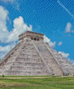 Yucatan Temple Diamond Painting