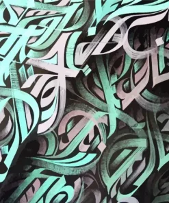 Abstract Calligraphy Art Diamond Painting