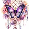 Butterfly Dream Catcher Diamond Painting