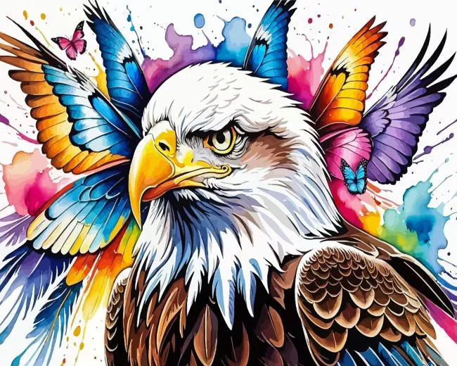 Butterfly Eagle Diamond Paintings Butterfly Eagle Diamond Painting