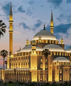 Cairo Mosque Of Muhammad Ali Diamond Painting