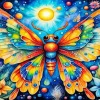 Colorful Butterfly Art Diamond Painting