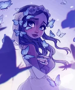Butterfly Bride Diamond Painting