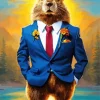 Gentleman Beaver Diamond Painting