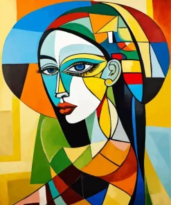 Geometric Face Art Diamond Painting