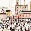 Going To Work By Ls Lowry Diamond Painting