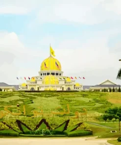 Istana Negara Malaysia Palace Diamond Painting