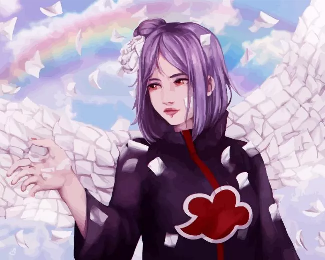 konan akatsuki art Diamond Paintings Konan Akatsuki Art Diamond Painting