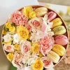Macaron Flowers Diamond Painting