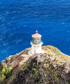 Makapuu Point Lighthouse Trail Diamond Painting