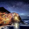 Manarola By Night Diamond Painting
