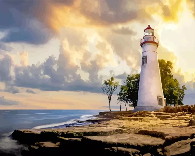 marblehead lighthouse Diamond Paintings Marblehead Lighthouse Diamond Painting