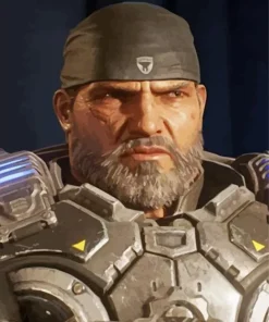 Marcus Fenix Diamond Painting