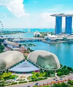 Marina Bay Sands Singapore Diamond Painting