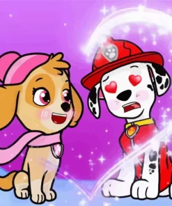 Marshall And Skye Diamond Painting