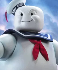 Marshmallow Man Diamond Painting