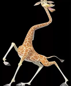 Melman From Madagascar Diamond Painting