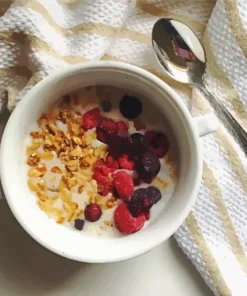 Milk And Cereal Diamond Painting